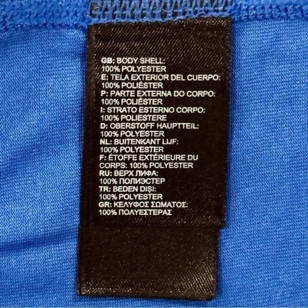THE‎ NORTH FACE BLUE LIGHTWEIGHT MEN'S 1/4 ZIP SHIRT Size M Activewear Pullover